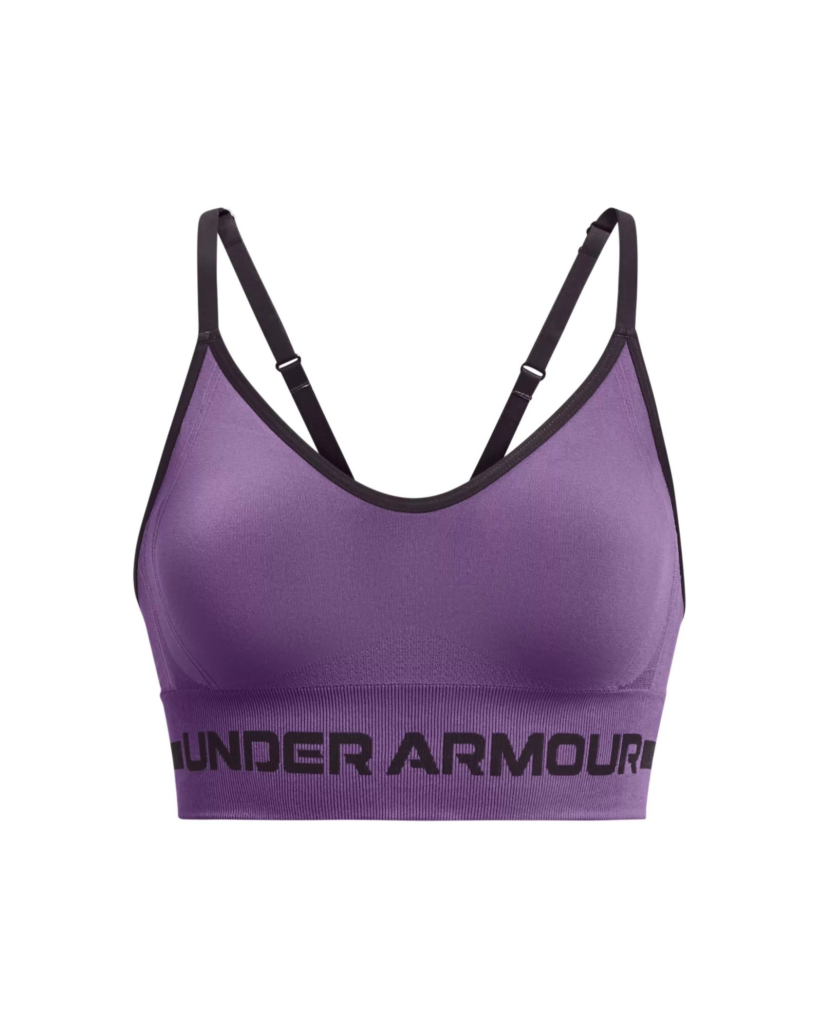 Under Armour UA Seamless Cross-Back Low-Impact Sports Bra Lime/White, NWT