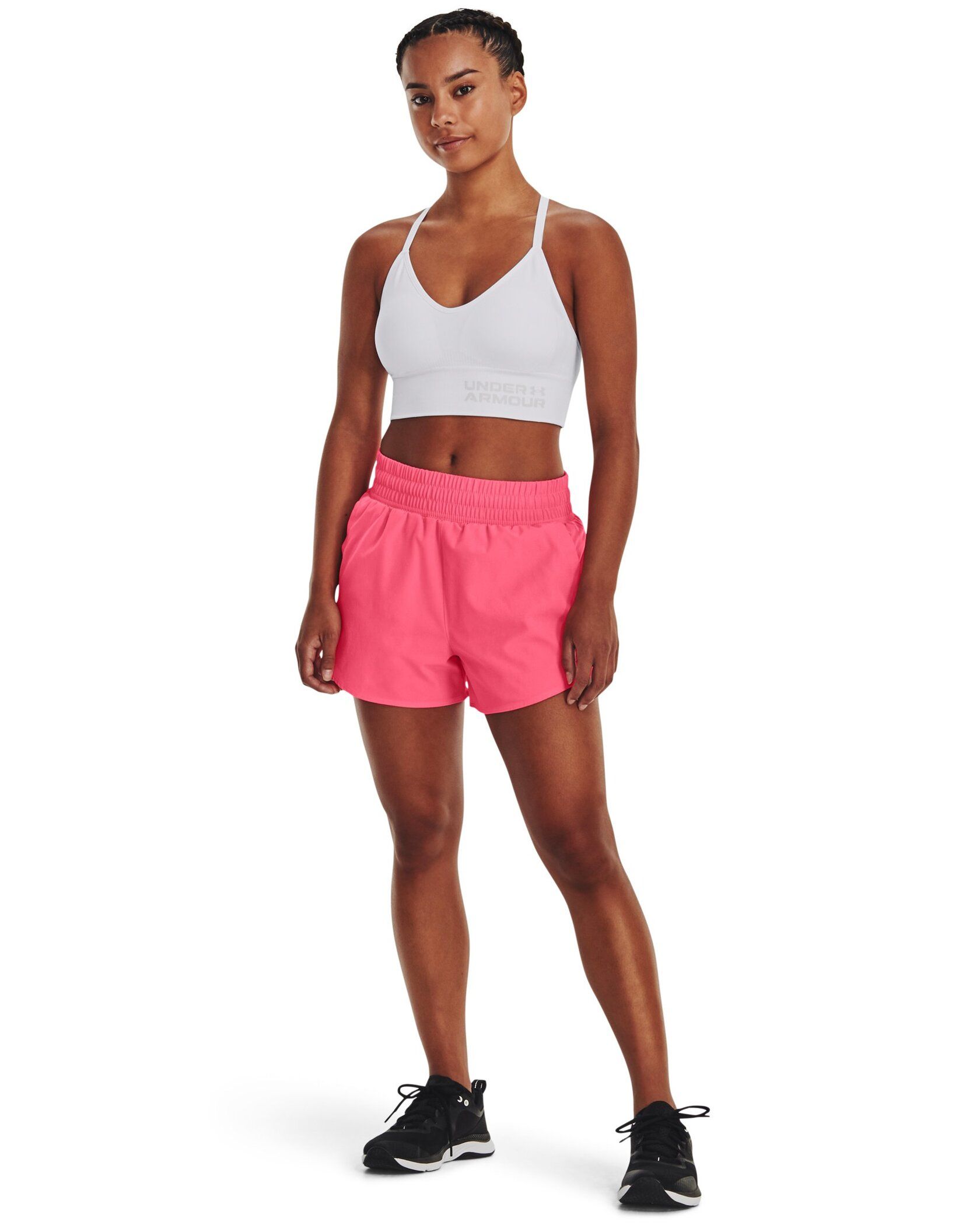 New Balance Women's Core Woven Shorts 3 Built-in Brief Ultra Vilot Blue M  L New