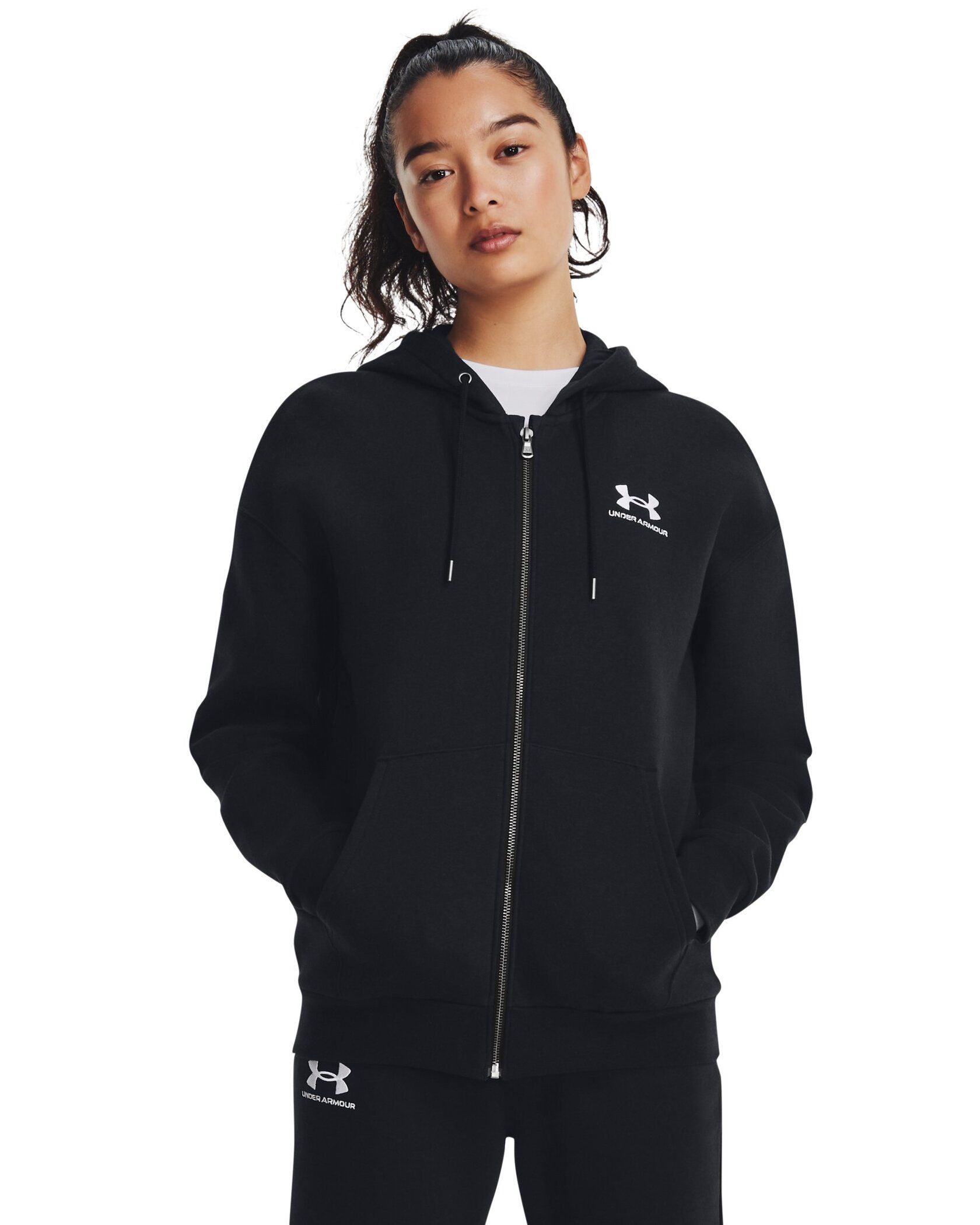 Order Online UA Armour Fleece Full-Zip Hoodie From Under Armour India