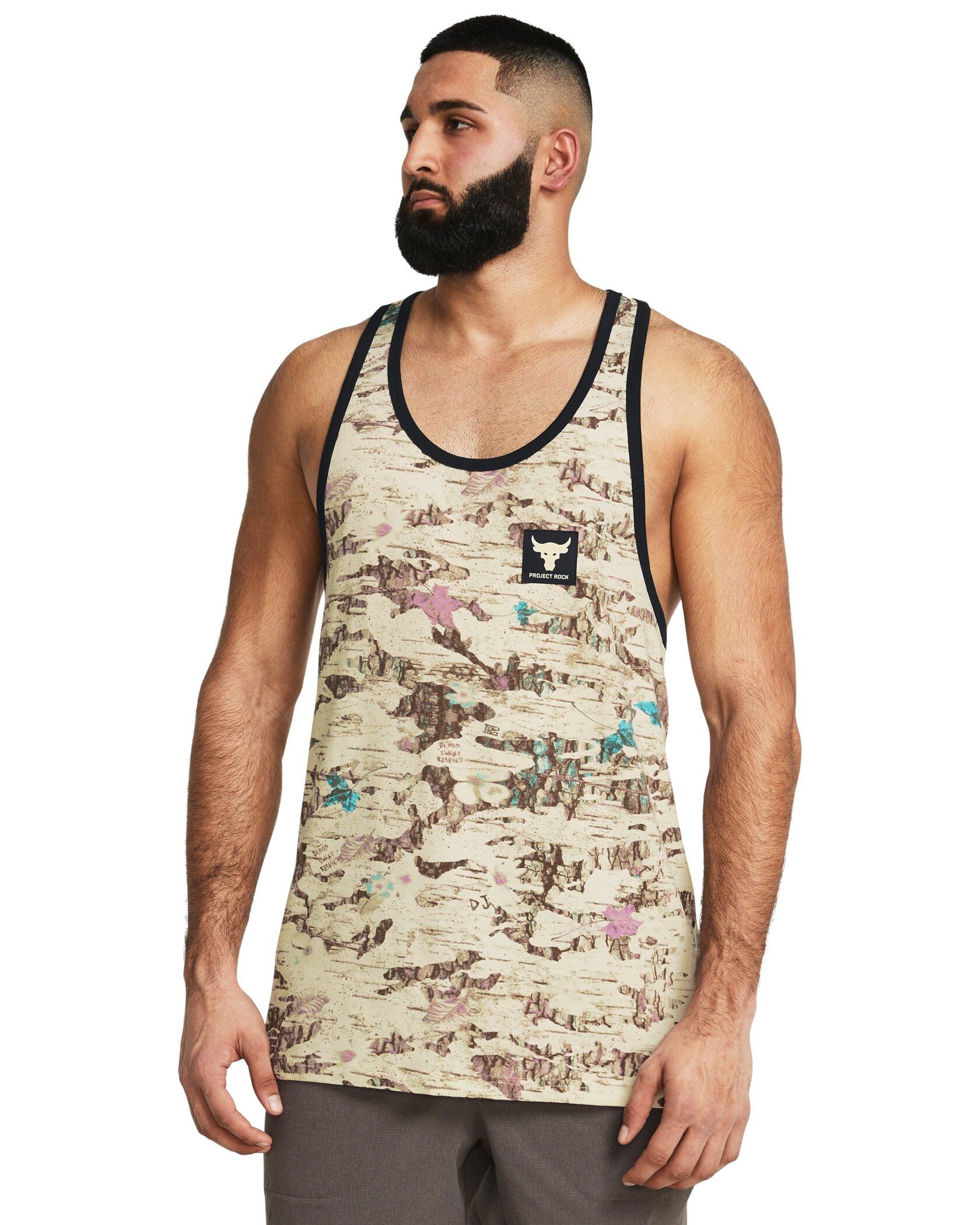 Under Armour Men Project Rock Charged Cotton Tank India